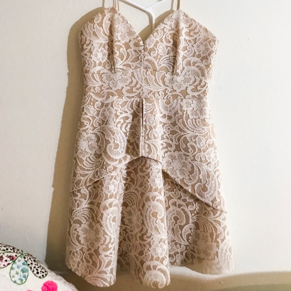 Lace rustic net dress